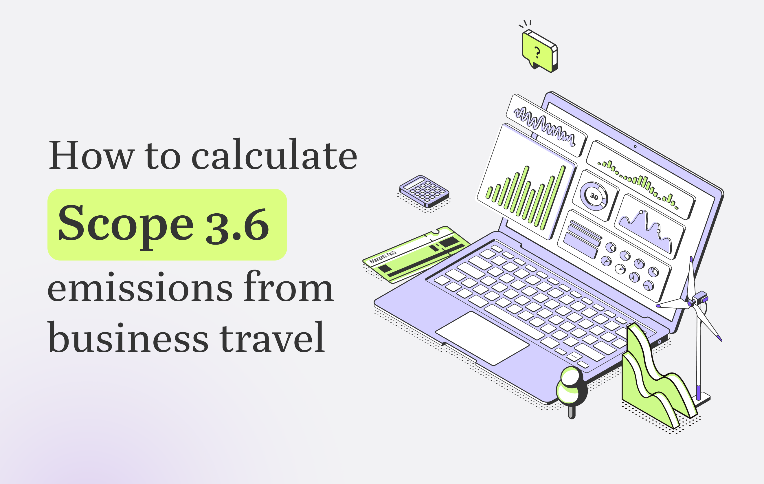 How to calculate Scope 3.6 emissions from business travel